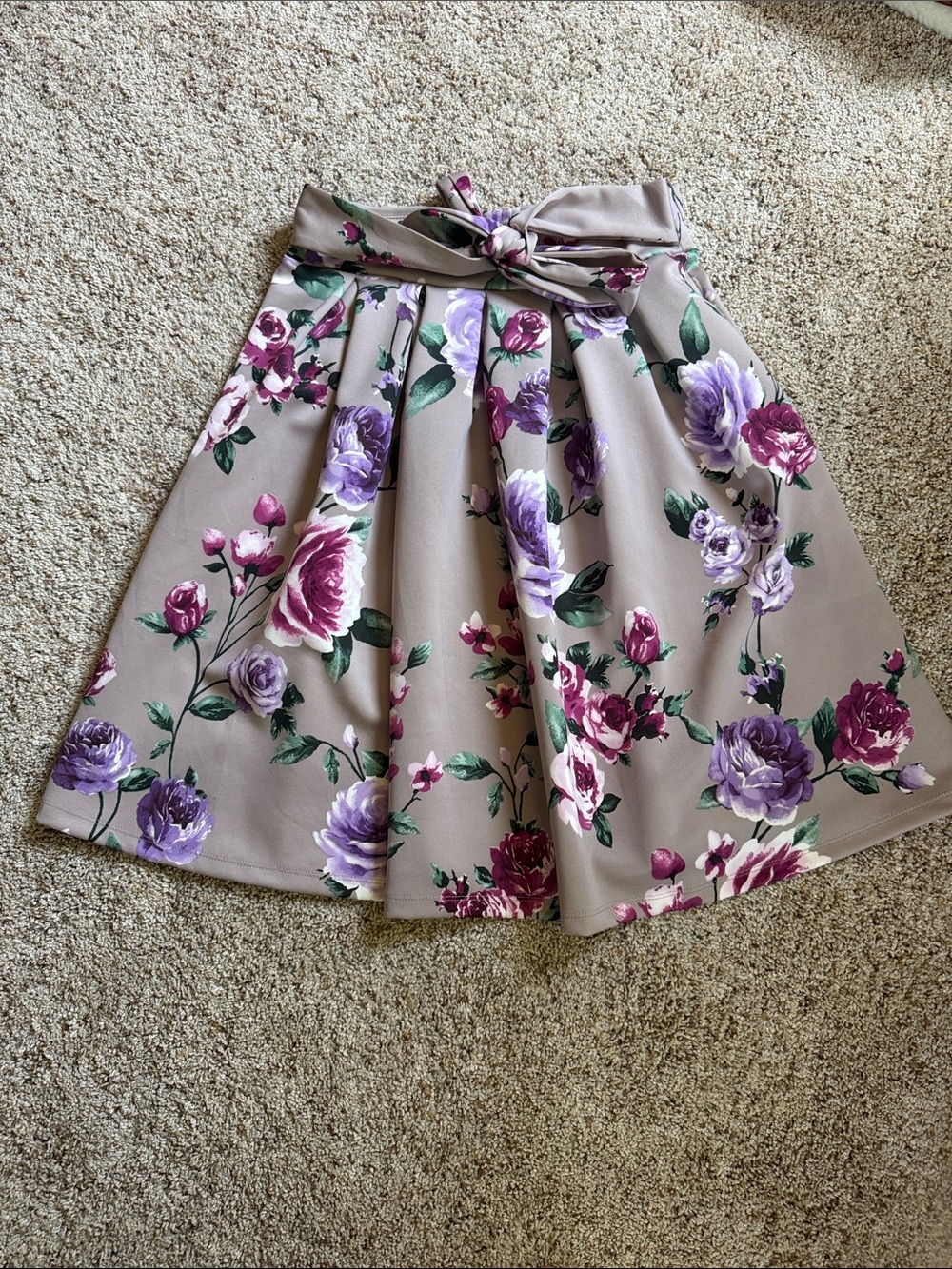 Floral Circle Skirt